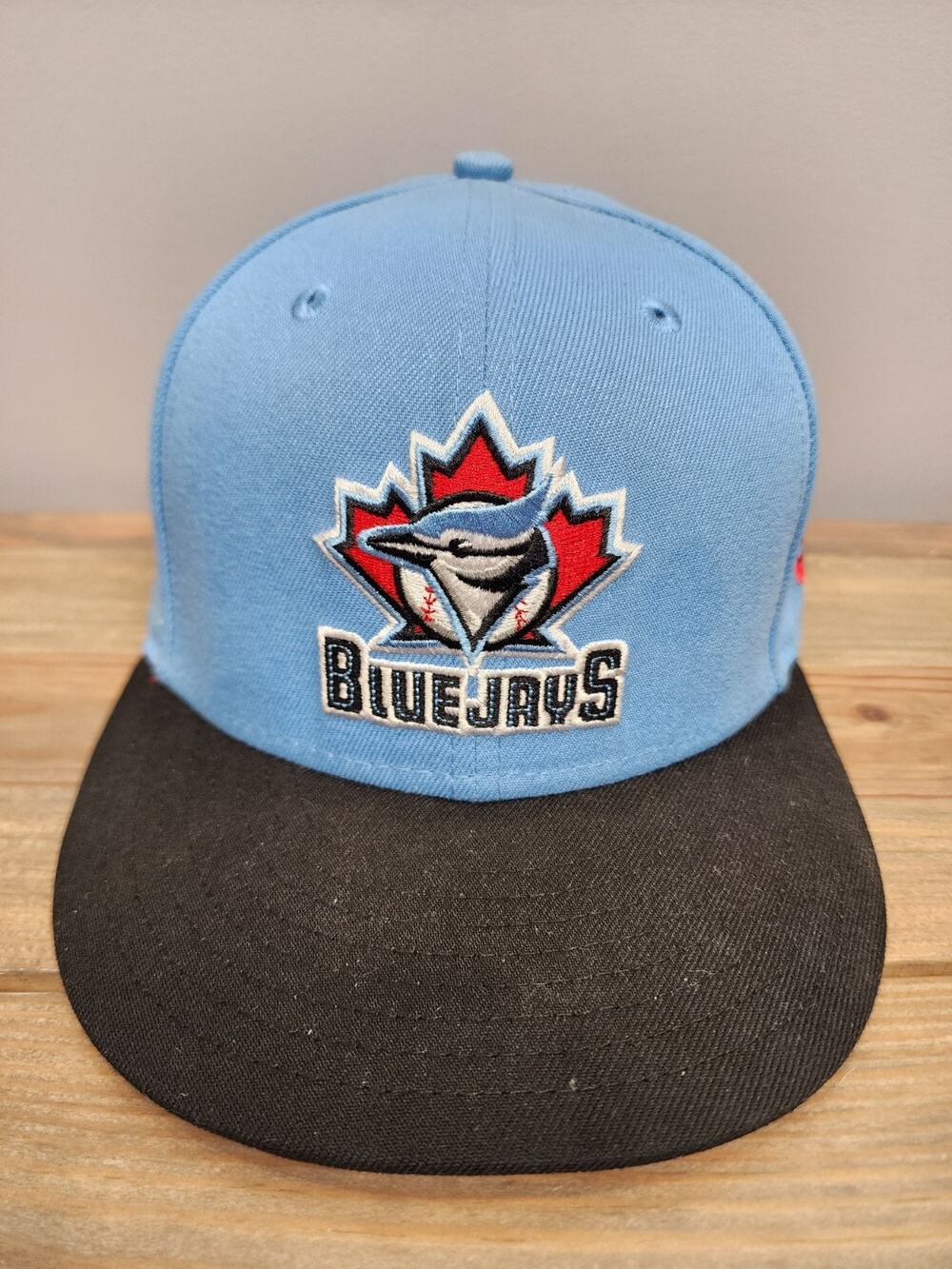 Toronto Blue Jays Fitted Hat Cap New Era 25th Anniversary Size 7 1/4 59 Fifty